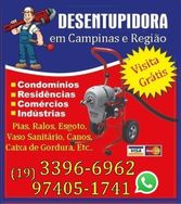 Desentupidora de Esgoto na Vila Industrial em Campinas