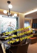 2 Dorms com Varanda e Garagem