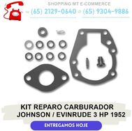 Kit Reparo Carburador Johnson / Evinrude 3 Hp 1967