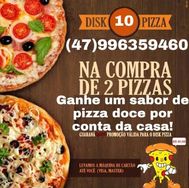 Pizza Somente 10$$