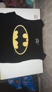 Cropped Blusa Top do Batman Preto