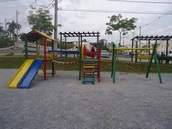 Playground Infantil Aldeota de Eucalipto Tratado Simples