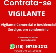 Vaga para Vigilante