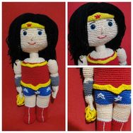 Amigurumi Mulher Maravilha