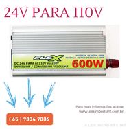 Inversor Flex 24v 110v 600w Pronta Entrega Conversor 24 para 110 Camin