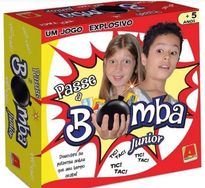 Jogo Eletrônico Passe a Bomba com Som Tic Tac Boom Jogo Novinho