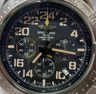 Relógio Modelo Avenger Breitling Verde Militar Caixa Prata