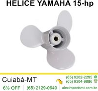 Hélice para Motor de Popa Yamaha 15 Hp 9 1/4 X 10 1/2
