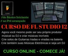 Curso de Produção Fl Studio 12 para Iniciantes Básico ao Pré Avançado