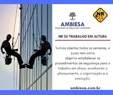 Treinamento de Trabalho em Altura