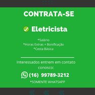 Vaga para Eletricista