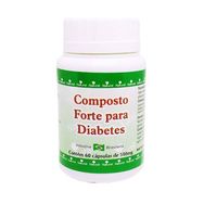 Diabetes- Composto Forte - 60 Cáps de 500 Mg​ - R$ 22,90 + Frete