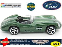 Matchbox 1956 Aston Martin Dbr1 Cor Verde 1/64