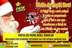 Visita do Papai Noel e Seus Amigos