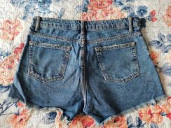 Bermuda Jeans Denim Feminino