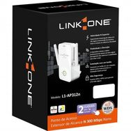 Repetidor e Roteador Link One 2 Antenas 300mbps