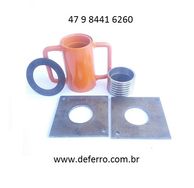 Caneca Rosca Luva Porca Kit de Rosca P Escora Metalica em Arapongas