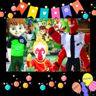 Fotos Similares: Ben 10 Cover Turma Personagens Vivos Festa Infantil 