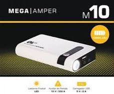 Mega Amper M10 / Auxiliar de Partida Carregador Usb