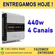 Modulo Taramps Ds440 4 Canais 440w Bridge 4ohms Amplificador Tarampes