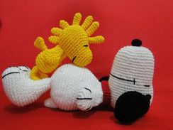 Amigurumi Snoopy e Wood