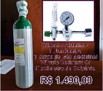 Kit Oxigenio 5 Cilindro + Alumínio