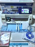 Scanncut Brother Cm650w - Kit Empreendedor Fastpatch Completo