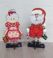 Casal Noel Enfeites Natalinos