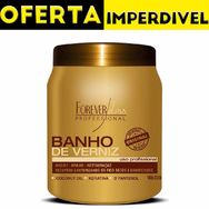 Máscara Capilar Banho de Verniz Extra Brilho 1kg Forever Liss