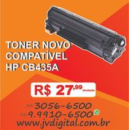 Toner Novo Compátivel Hp Cb435a R$ 27,99