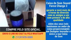 Caixa de Som Sound Force Charge 3