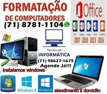 Formatação Windows 10, Pacote Ofiice e Antivirus