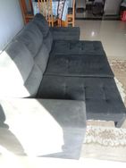 Sofa Retratil de Tres Lugares