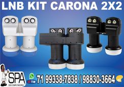 Kit Carona Lnb 2x2 Banda Ku Universal em Salvador BA