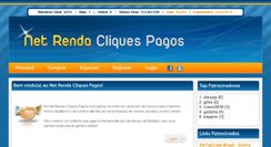 Net Renda Cliques Pagos. Ganhe Dinheiro Clicando em Anuncios