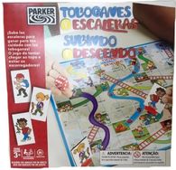 Escadas e Escorregadores Subindo e Descendo Jogo Original Hasbro