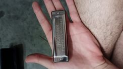 Gaita Hohner Harmonica Silver Star Diatonica em C (dó) Usada