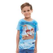 Camiseta Infantil Quando Jesus Está no Barco Não Importa o Tamanho das Ondas Ak11256 Azul Claro 2 Agape Cod 1cezylkk
