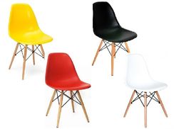 Cadeira Eiffel Eames em Polipropileno Varias Cores