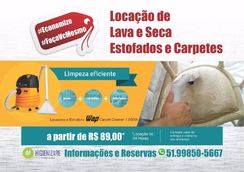 Locação Lava e Seca Sofás, Colchões e Carpetes **confira!