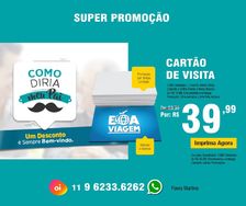 Fotos Similares: Super Promoção Cartão de Visita 