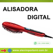 Escova Alisadora Digital Brush íon 47w Bivolt Mondial