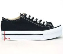 All Star Plataforma Preto