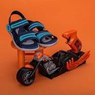 Papete Infantil Masculina Kidy Toys Marinho com Lança Moto Kidy Cod 39200022450-27