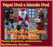 Papai Noel e Mamãe Noel para Quem Você Ama