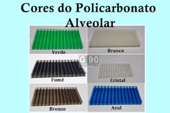 Fotos Similares: Chapa de Policarbonato Verde 1,05 X 6,00 Mts 4mm 