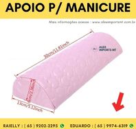 Apoio de Braço para Manicure Suporte de Braco Cliente