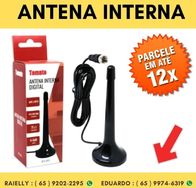 Antena Interna TV Digital Original Cabo 3 Metros Uhf Vhf Interna Mtv 3