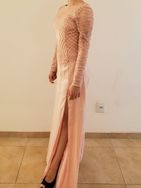 Vestido Longo de Festa Rosé