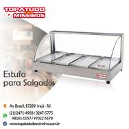 Estufa para Salgados 3, 4, 6, 8, 10 e 12 Bandejas